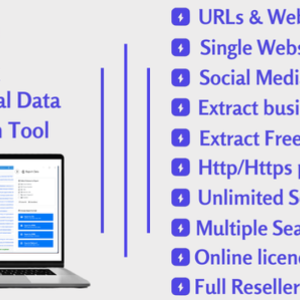 Facebook LinkedIn website email extractor